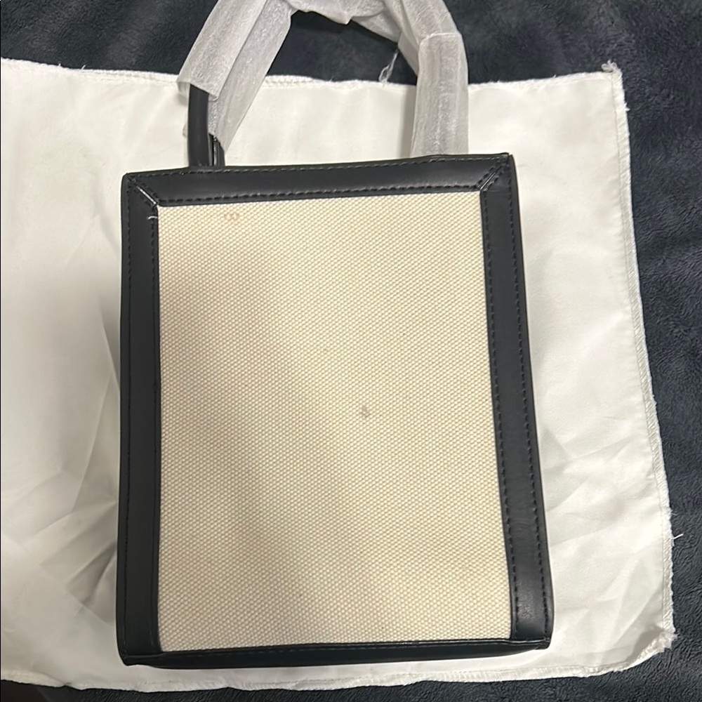 Chic Black and White Tote Bag